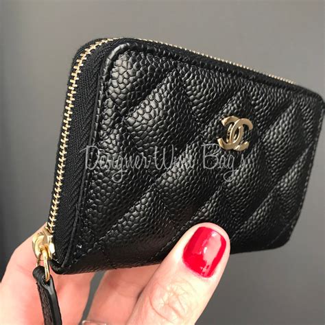 women's wallet chanel|Chanel zipped wallet small.